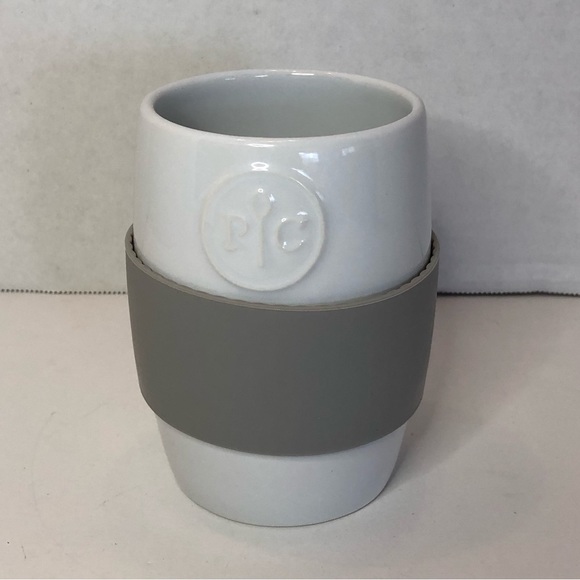 Pampered Chef Ceramic Microwave Cooker Egg Oatmeal Cake Silicone Grip - Picture 2 of 5